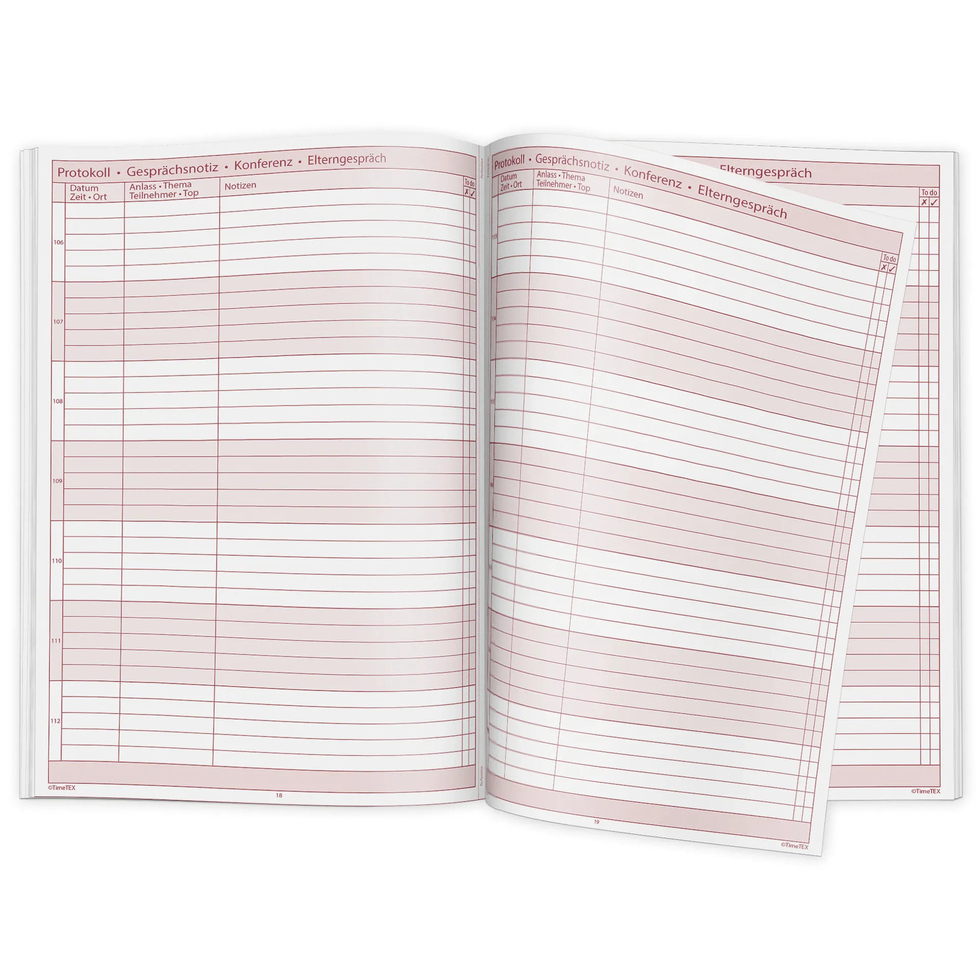 TimeTEX skolanteckningsbok A4