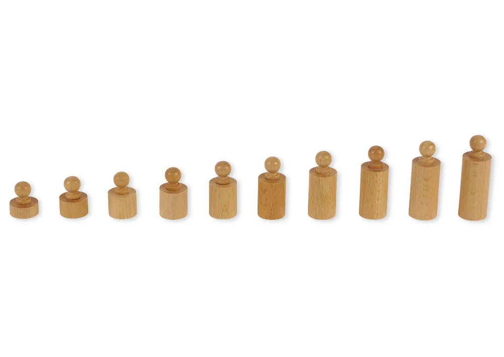 TimeTEX Block mit Zylindern 4 "Montessori Premium"