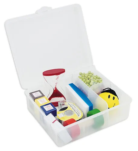 Kunststoff-Box mit Klickverschluss "Variabel", ca. 240x200x85 mm