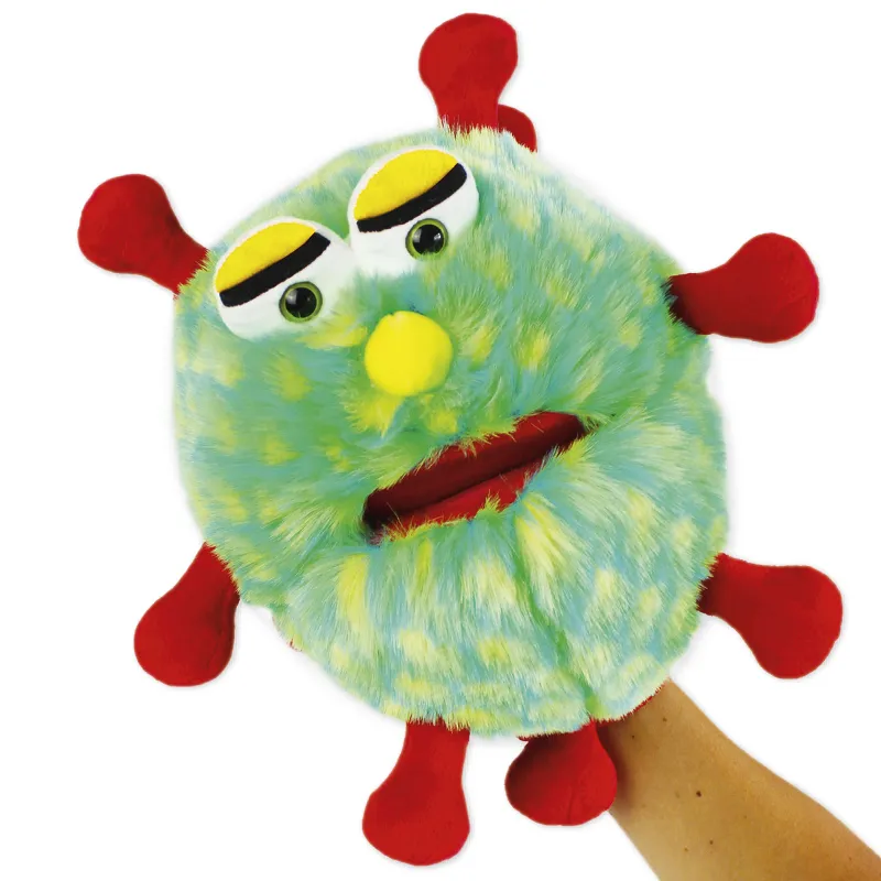 Breezy - die freundliche Virus-Handpuppe, 3-tlg.