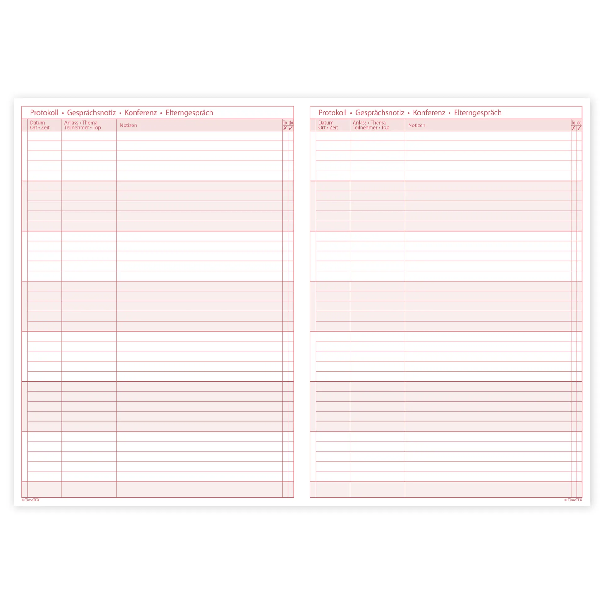 TimeTEX Klassenleiter-Heft, A4  