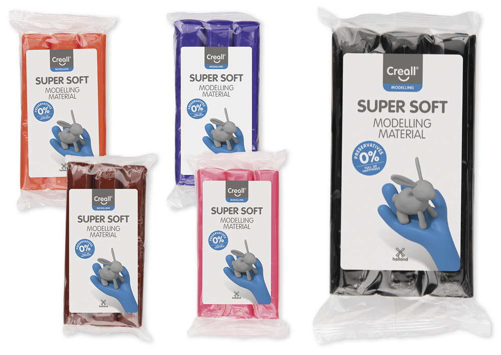 TimeTEX Supersoft-Knete, 500 g