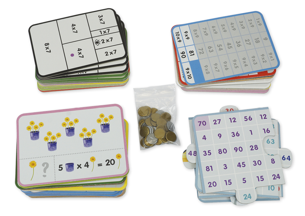 TimeTEX Set "Mathematik - Multiplikation", 103-tlg. im Koffer
