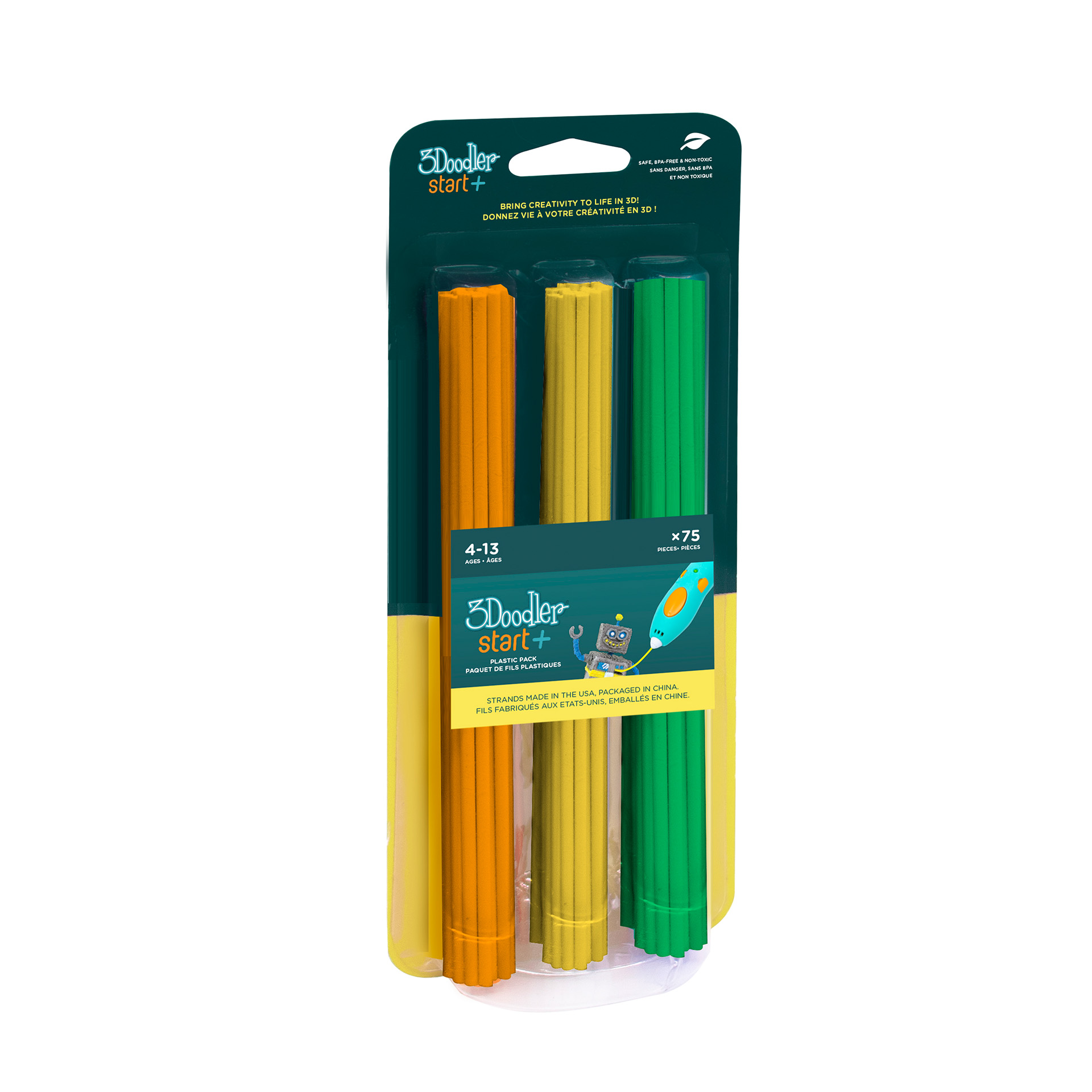 Opakowanie uzupełniające do 3Doodler Start+, 75 szt.