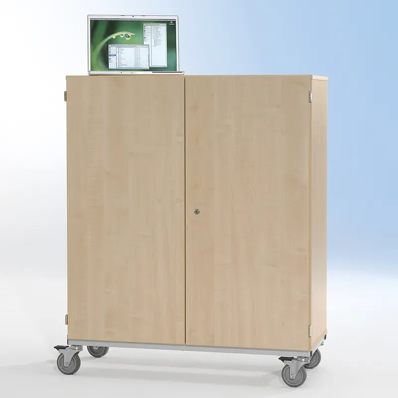 Laptop- und Tablet-Rollschrank, 16 Auszüge