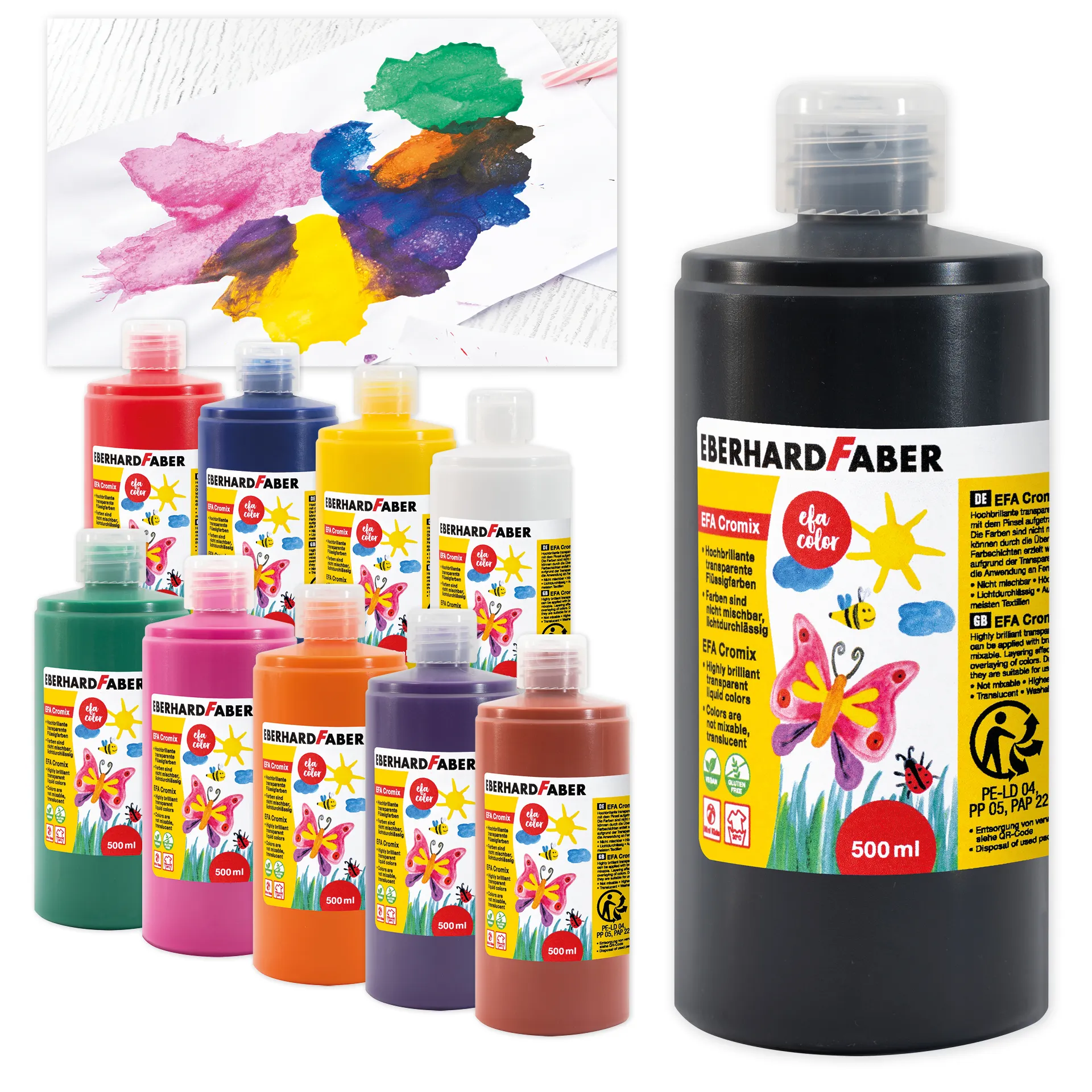 Eberhard Faber Cromix Transparentfarbe, 500 ml