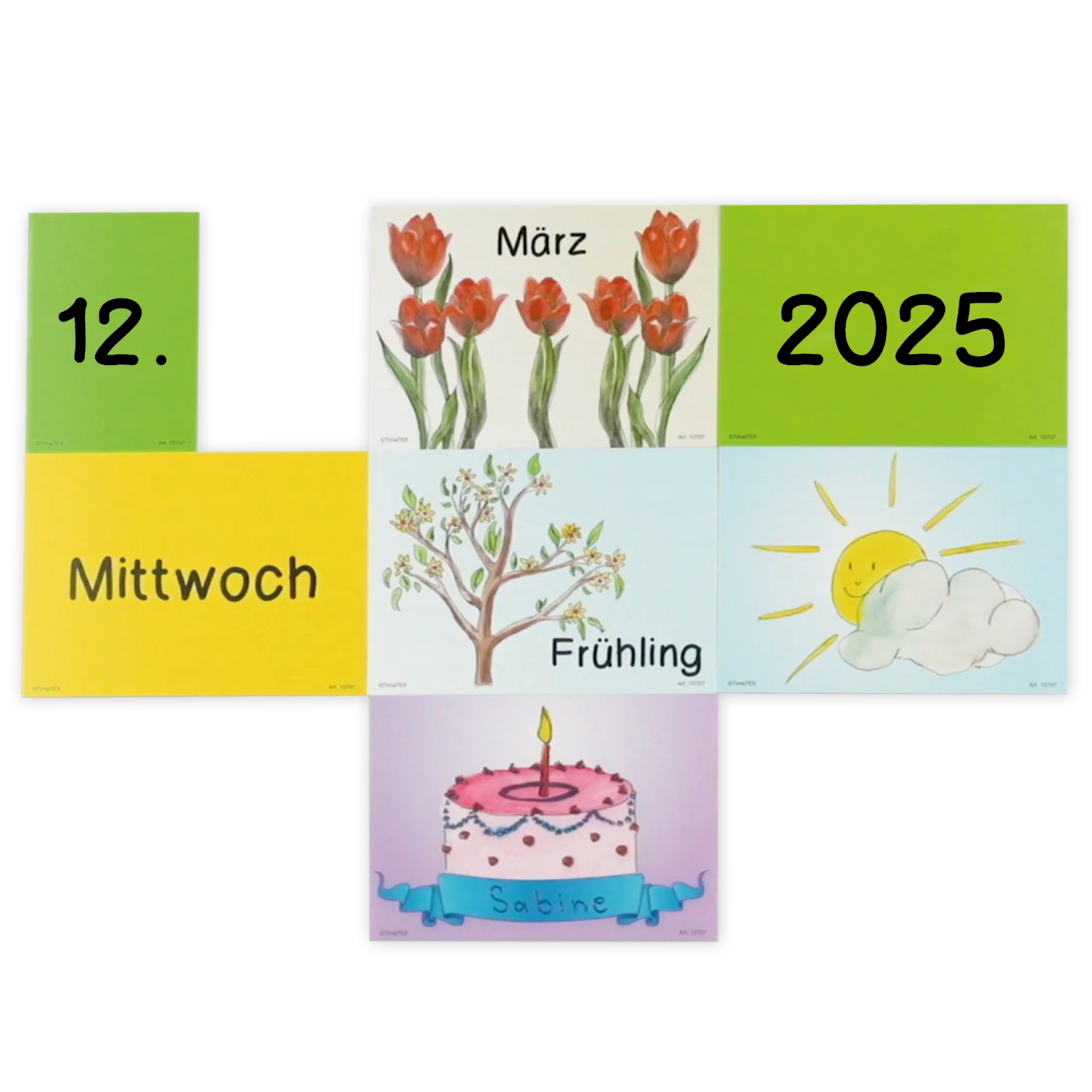 TimeTEX Jahreskalender für Grundschule und Kita
