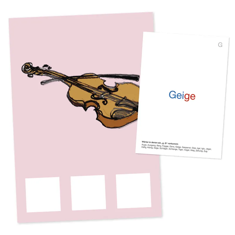 Anlaut-Karten A5, magnetisch, 138-tlg., in Box