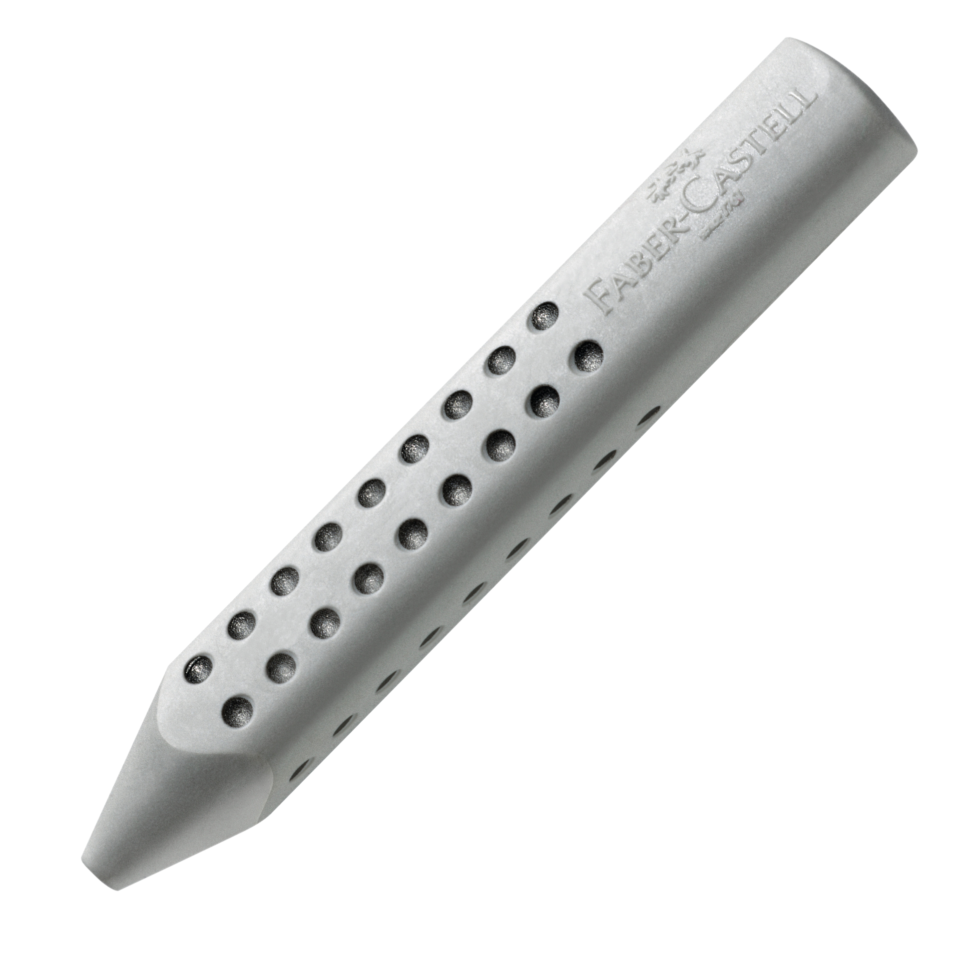 Faber-Castell Grip 2001 Dreikantradierer, grau