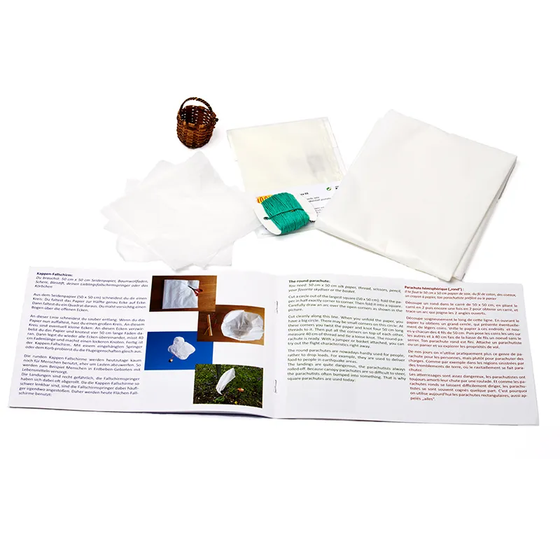 Experimentier-Set "Fallschirme", 13-tlg.