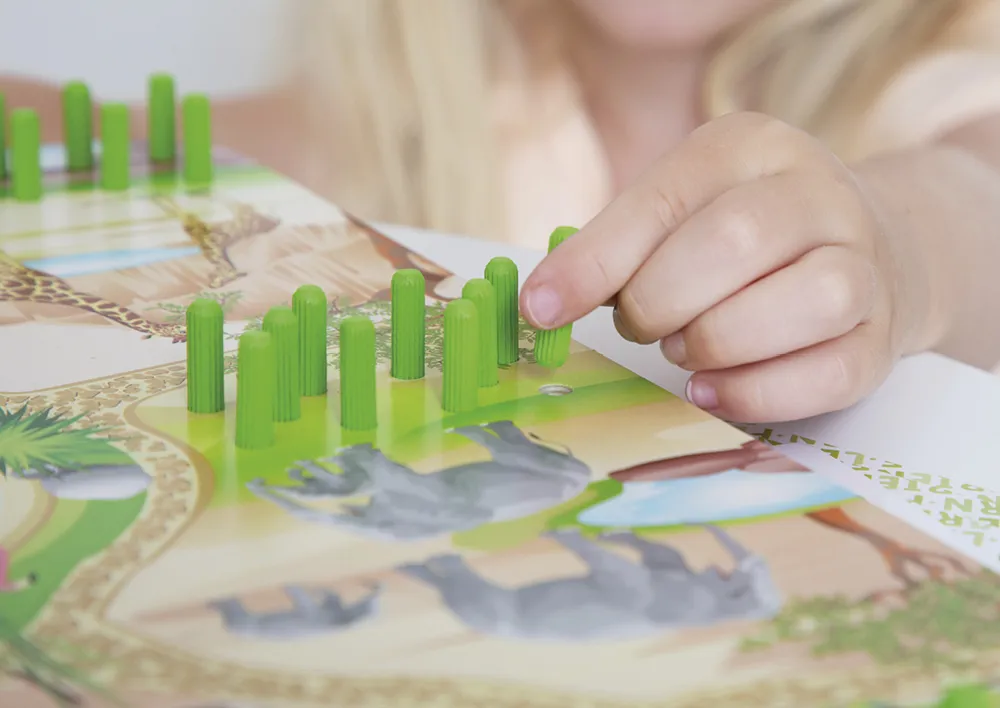 beleduc Lernspiel "Joe's Zoo", 96-tlg.