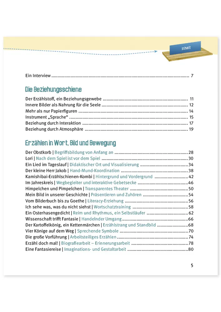 Buch "Praxisbuch Erzählschiene", 120 Seiten