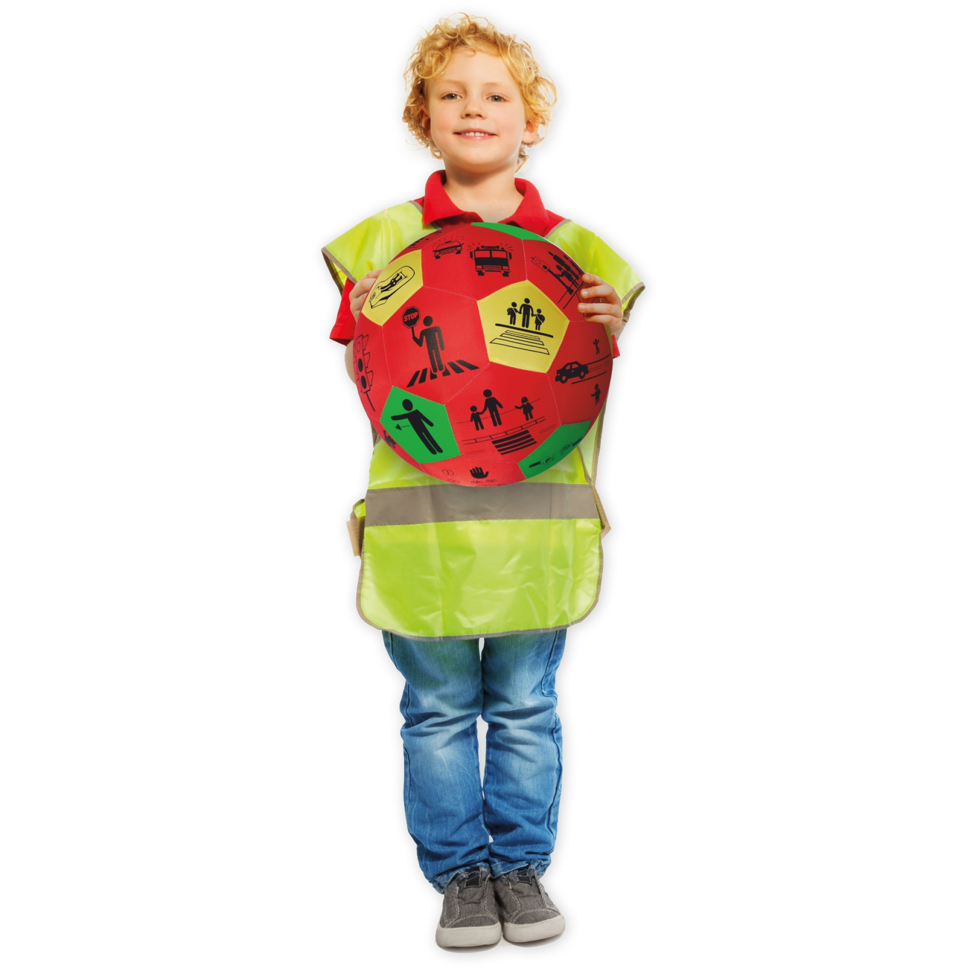 Pedagogisk spelboll "Pello" - trafikutbildning