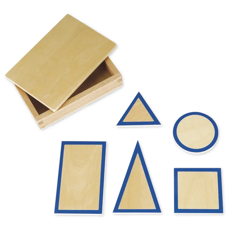 TimeTEX Základní geometrické vzorce s krabičkou "Montessori Premium"