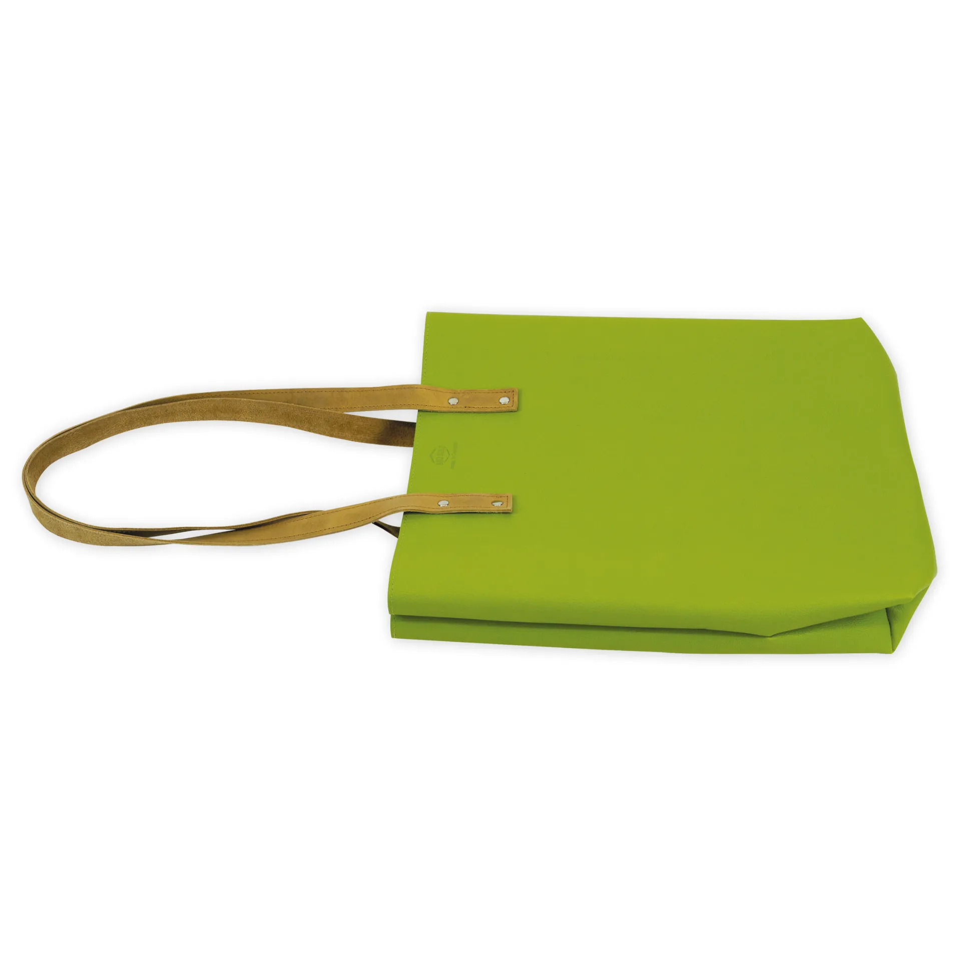 Bolso de hombro "Mali" de cuero de manzana