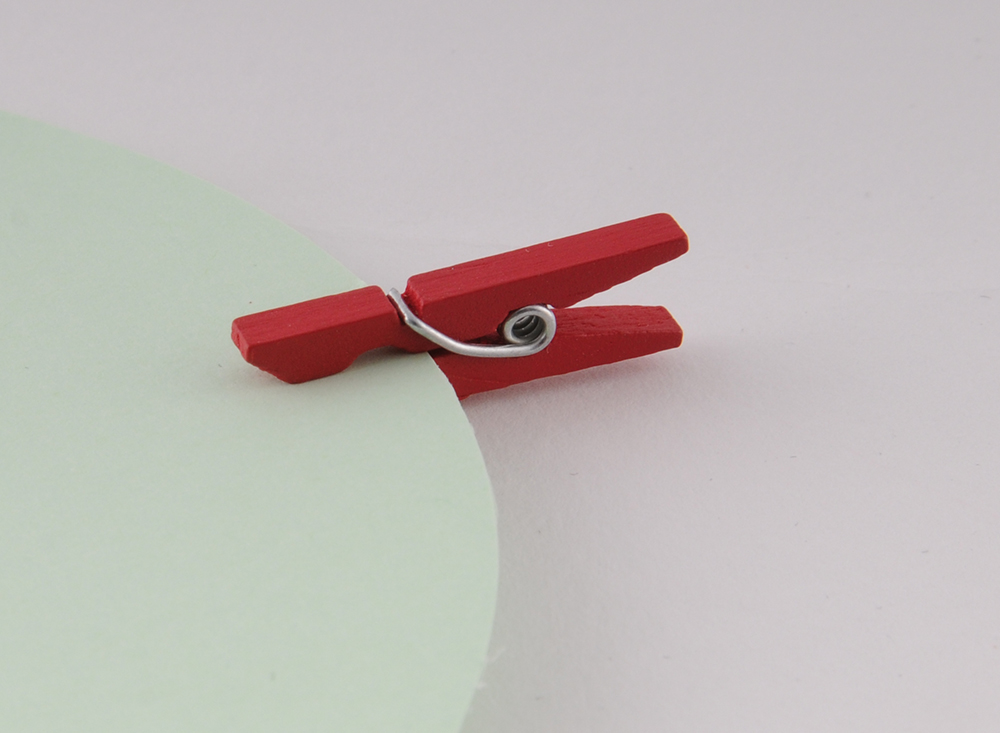 Holz-Klammern 25 mm (für Markierungen), 50 Stück