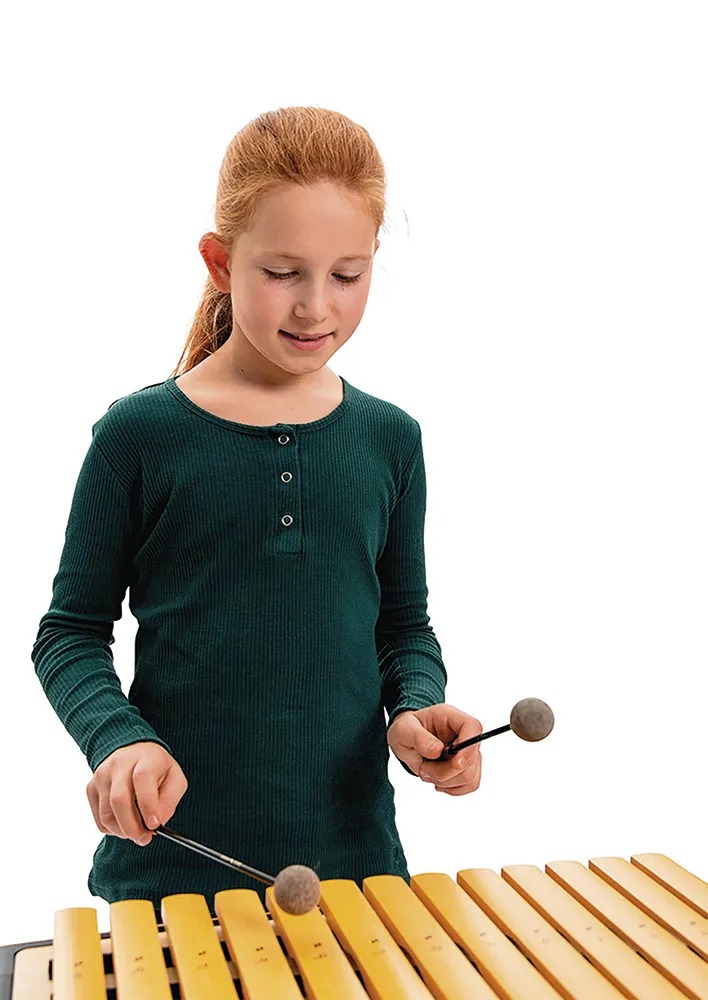 SONOR SMART Xylophon, Alt c1-a2 + fis1, b1, fis2, mit Schlägel, zum Stapeln, ASX 100 DE