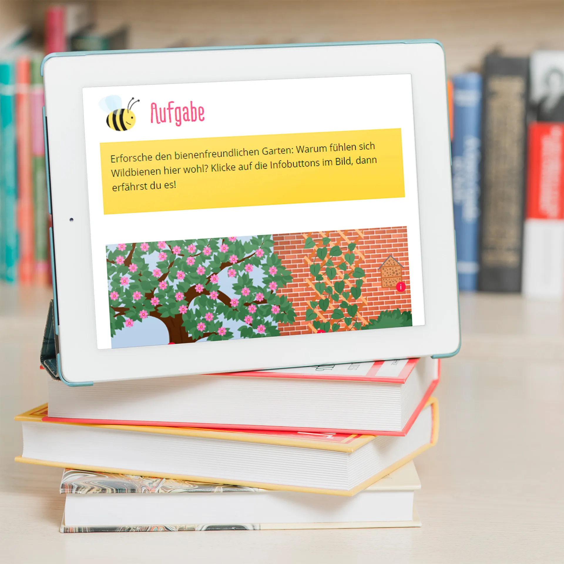 Medienheft "Wild- und Honigbienen", 44 Seiten