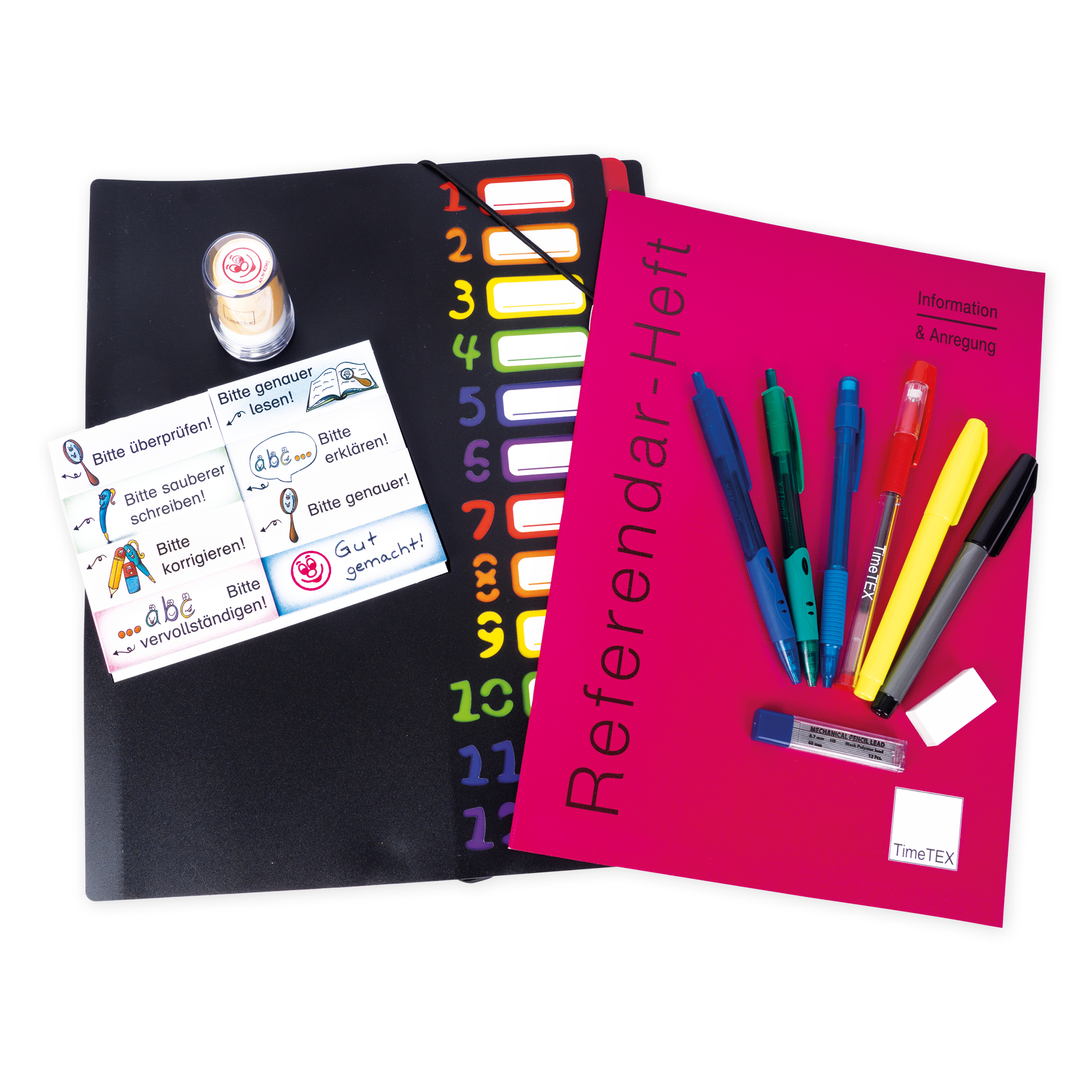 TimeTEX Orga-Starter-Set für Referendare, 19-tlg.