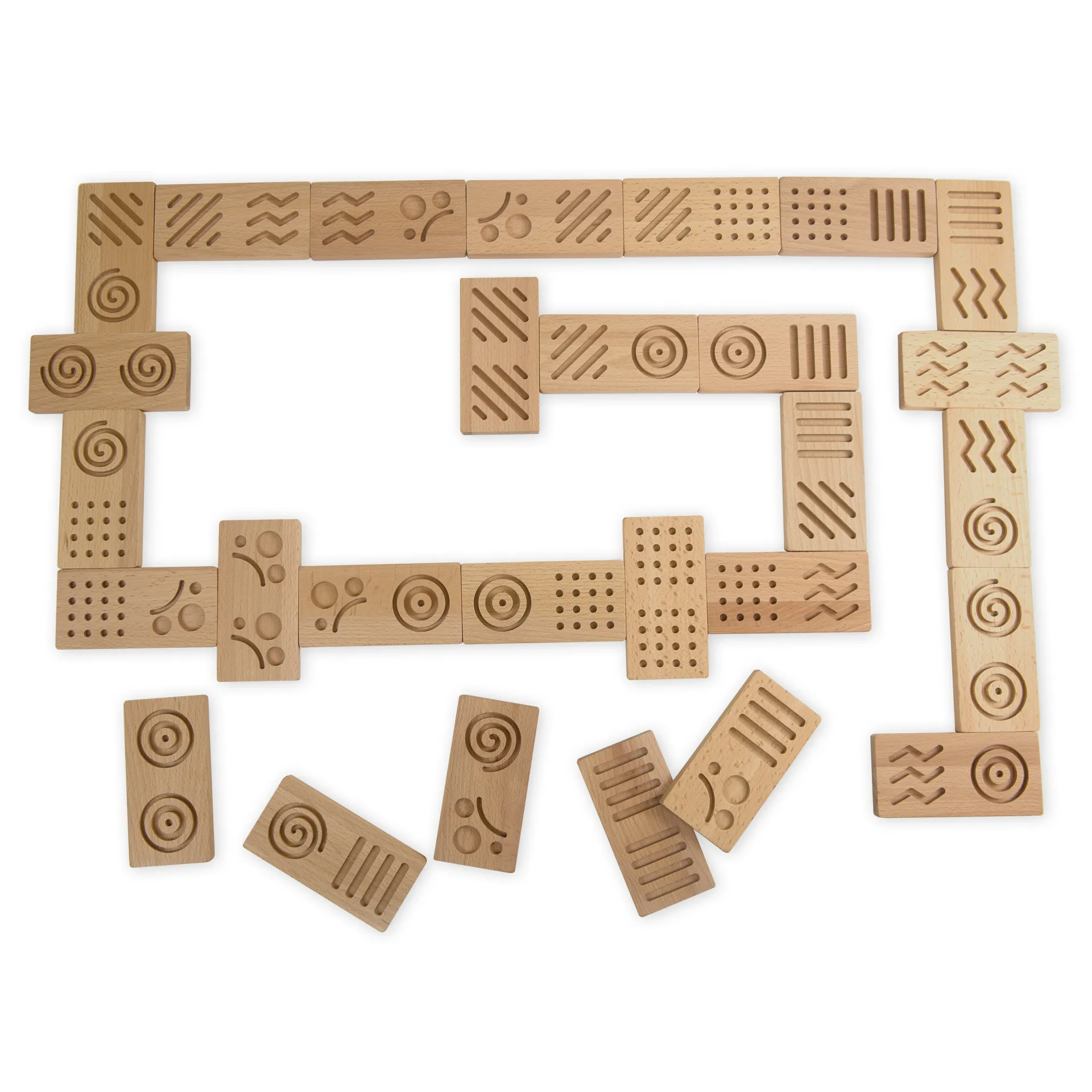 Tast-Domino "Muster", 29-tlg.