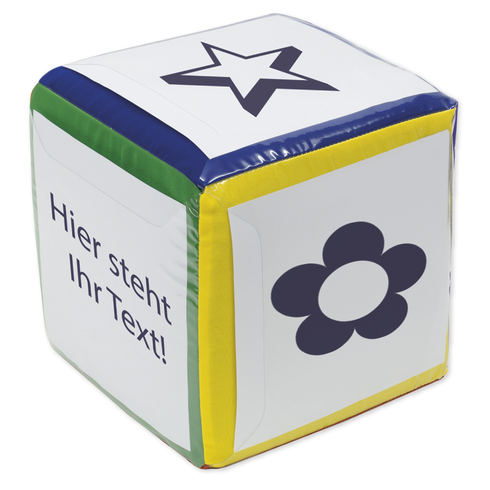 Hagemann Blanko-Würfel mit Einstecktaschen 20 cm