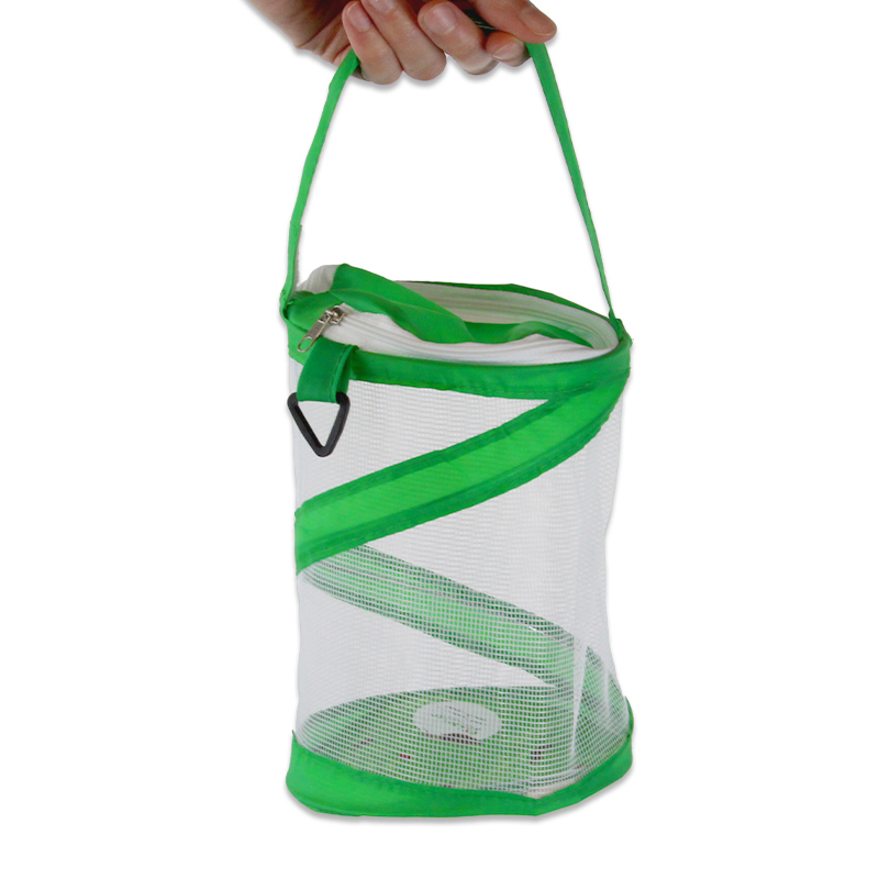 Panier en filet pour collecter les insectes