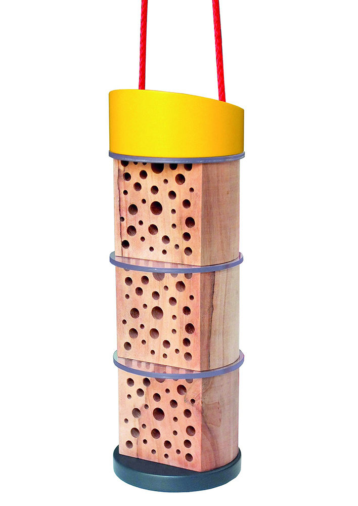 Insekten-Hotel mit Beobachtungsmöglichkeit