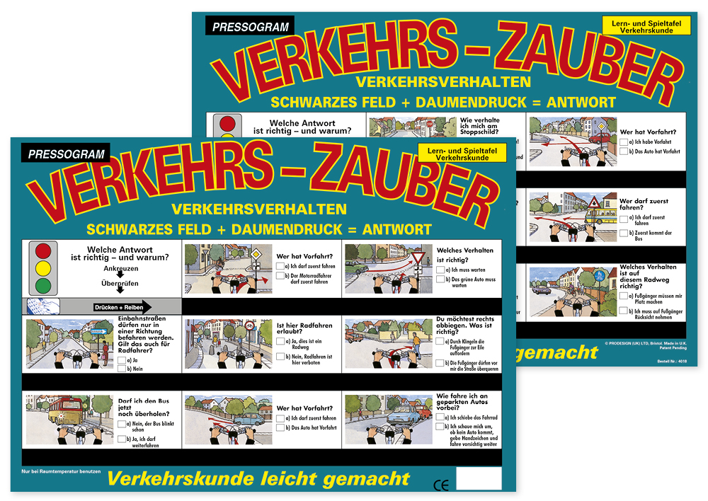 TimeTEX Zaubertafel "Verkehrserziehung" Verhalten TimeTEX Zaubertafel "Verkehrserziehung" Verhalten
