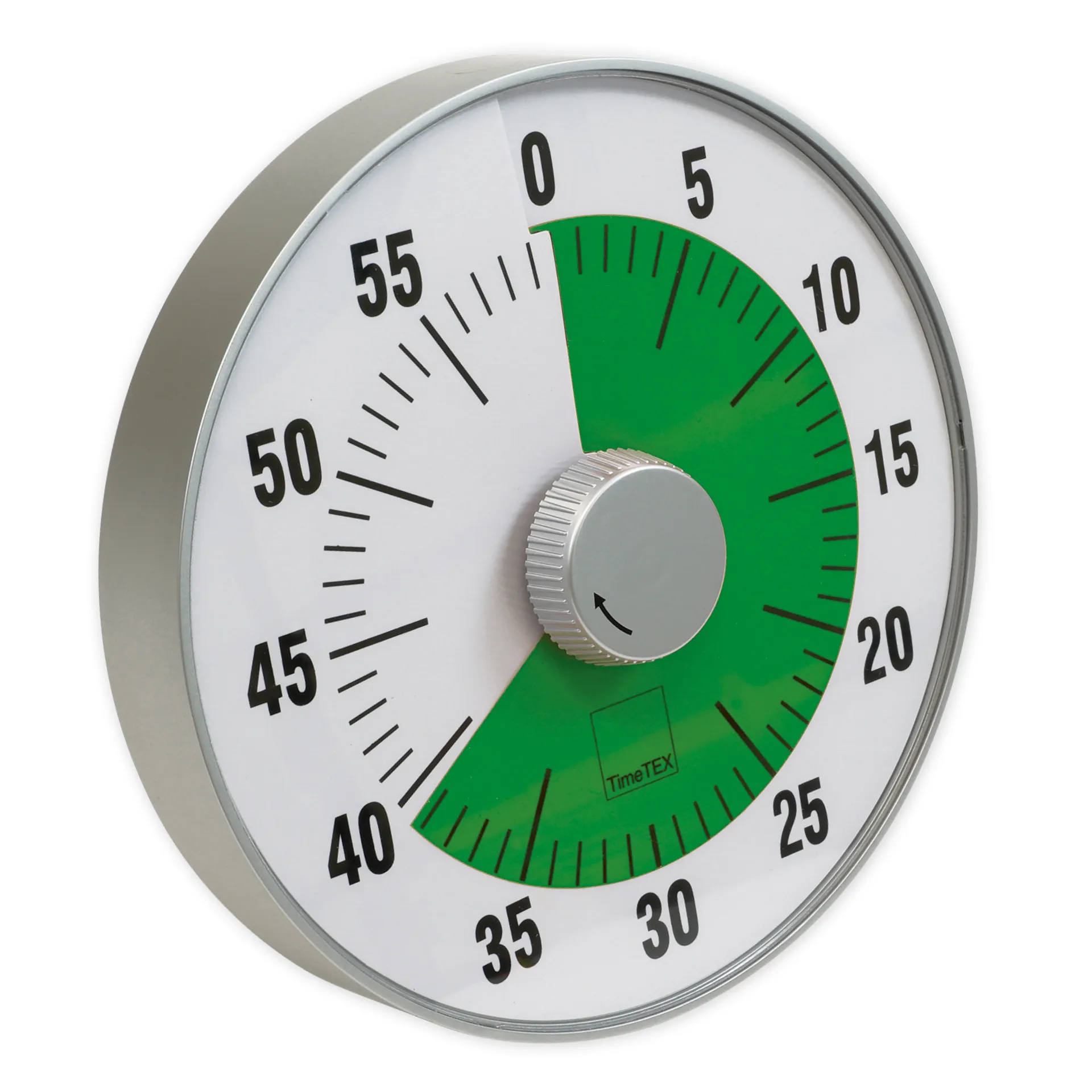 TimeTEX Zeitdauer-Uhr "lautlos" L, 19 cm ø