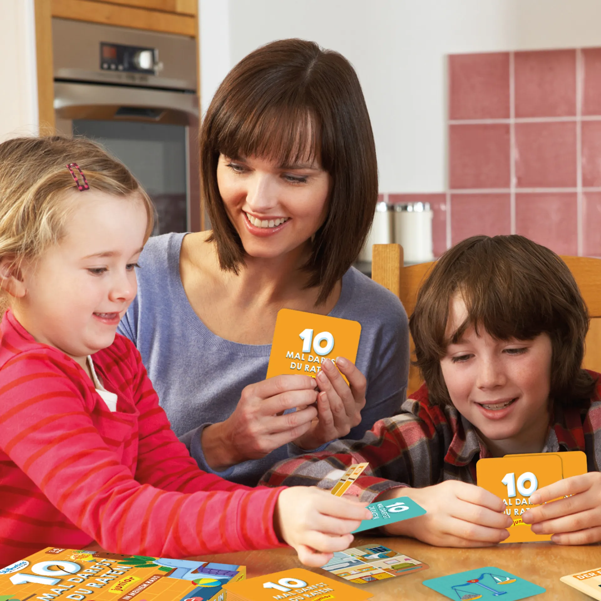 Lernspiel "In meinem Haus - 10x darfst Du raten Junior", 46-tlg.