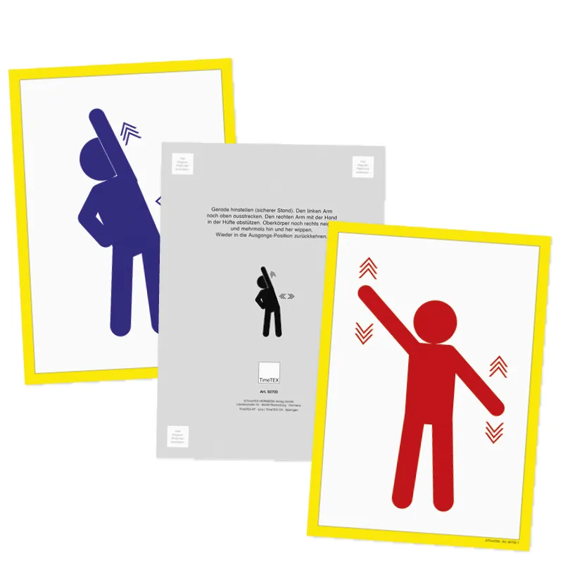Tarjetas de actividades XL A4 "Aprendizaje activo", magnéticas, en caja, 26 unid.