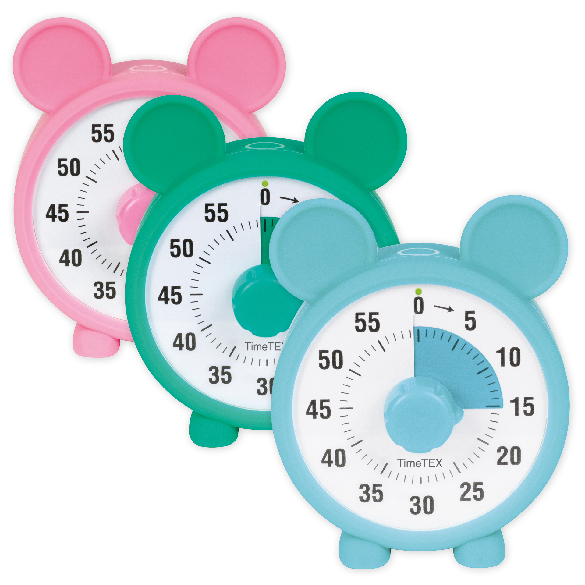 TimeTEX Zeitdauer-Uhr "lautlos" Maus