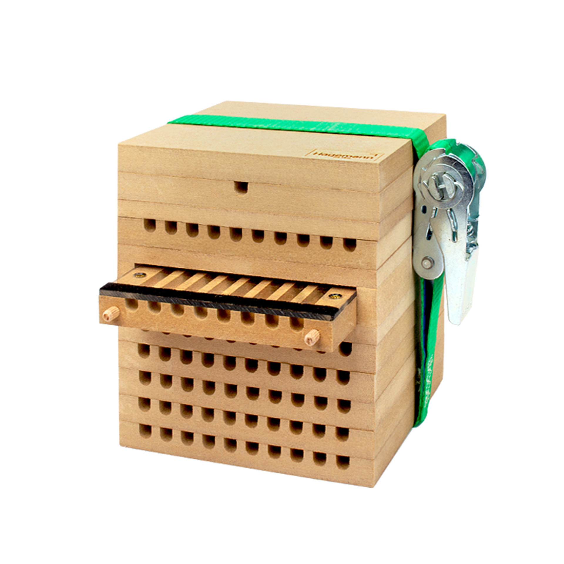 Pädagogischer Nistblock mit Beobachtungsschublade, 4-tlg.