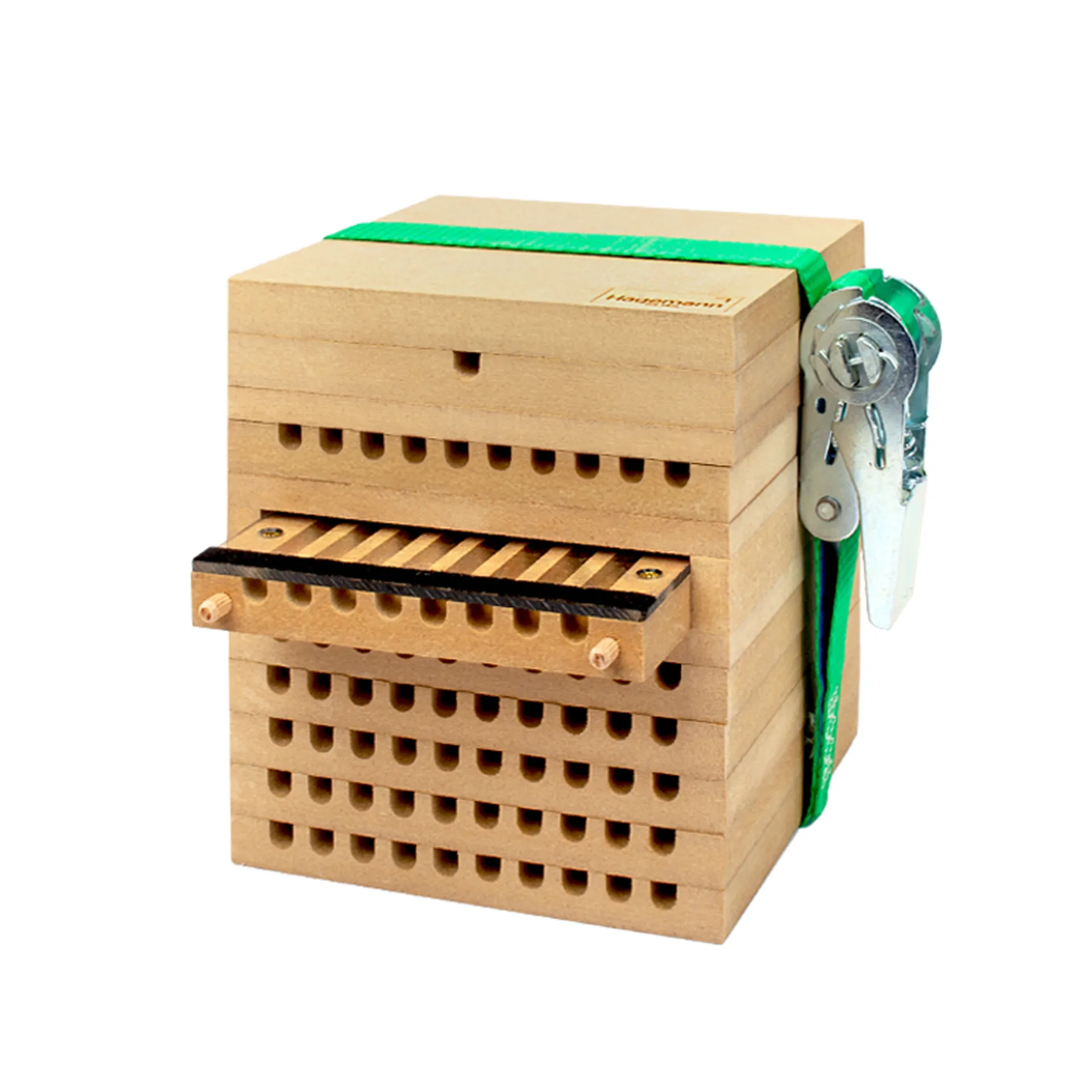 Pädagogischer Nistblock mit Beobachtungsschublade, 4-tlg.