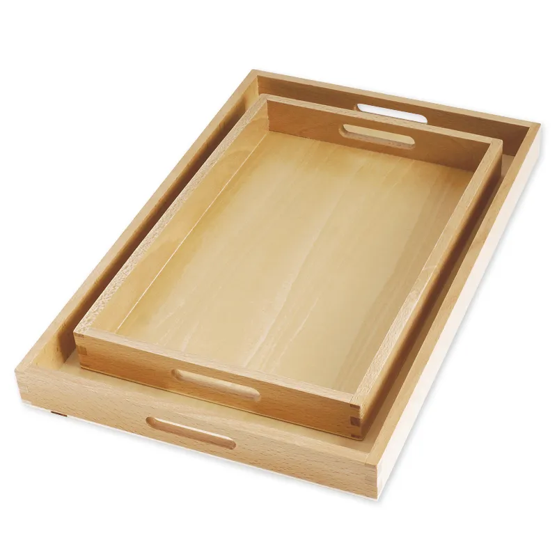 TimeTEX Holztablett, gross "Montessori Premium"