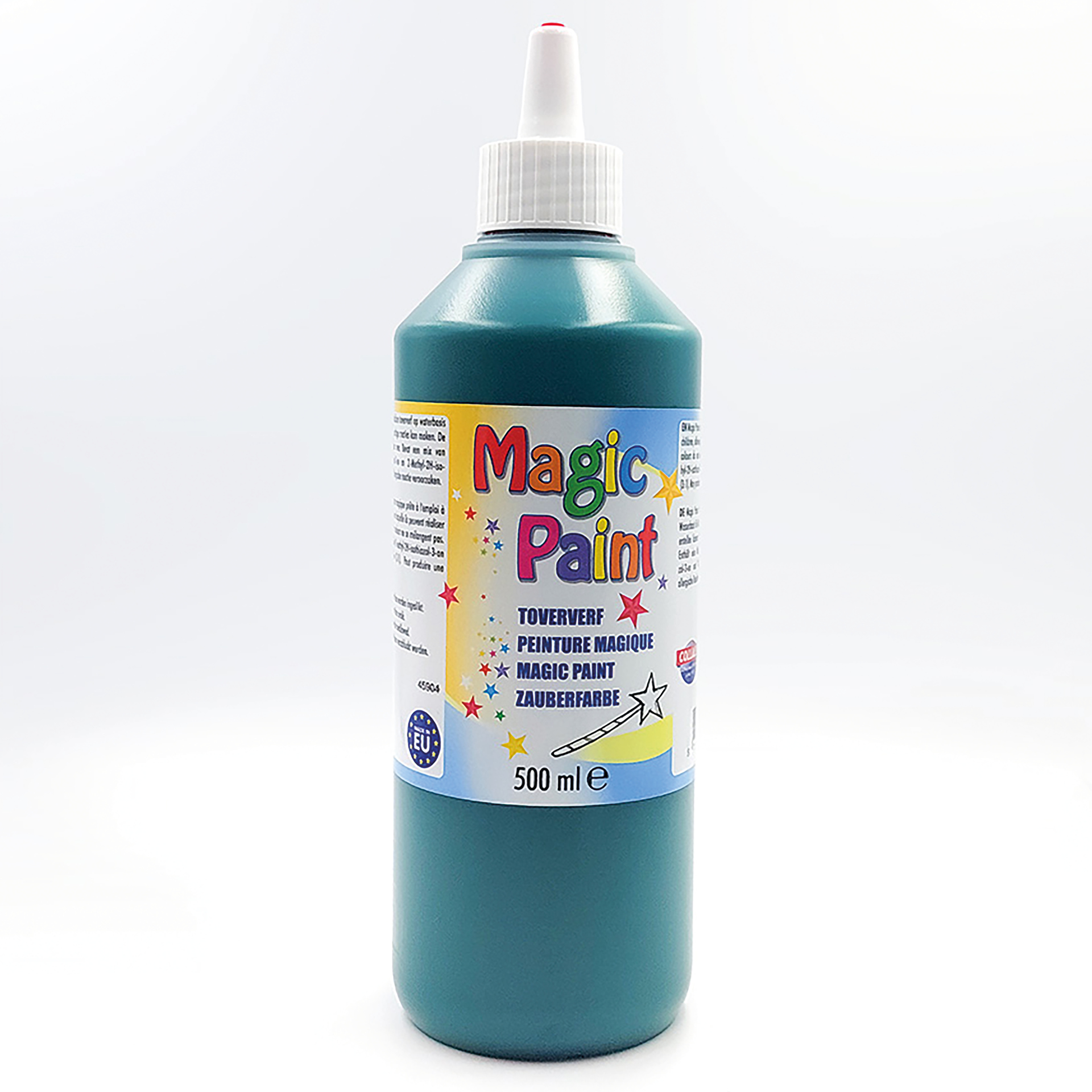 Magic Paint Zauberfarbe inkl. Textilmedium á 500 ml, 7-tlg.