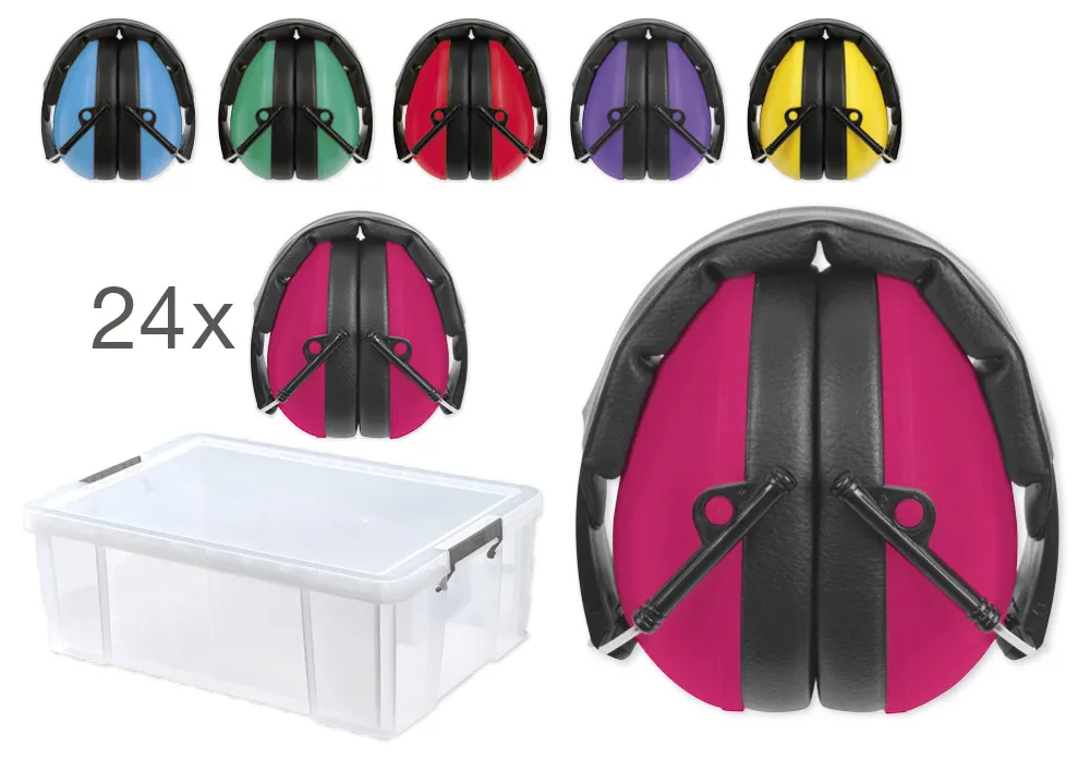 Klassensatz Gehör-Schutz "Auris Plus", 24-tlg., in Box