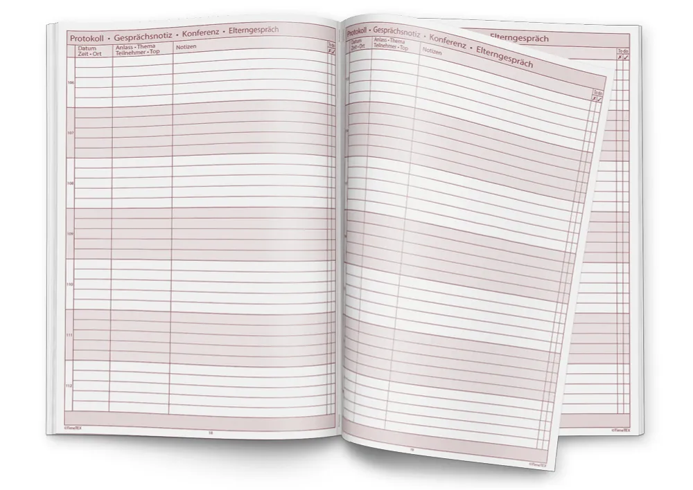 TimeTEX Heft Schul-Notizen A4