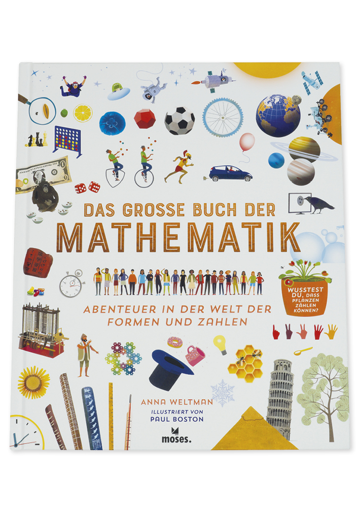 Buch "Das große Buch der Mathematik - Abenteuer in der Welt der Formen und Zahlen", 96 Seiten