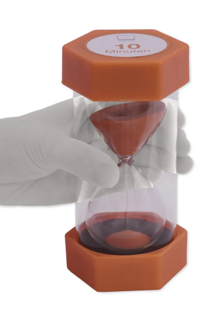 Set Mega-Sanduhren 16cm hoch, 7 cm ø, 4-tlg.