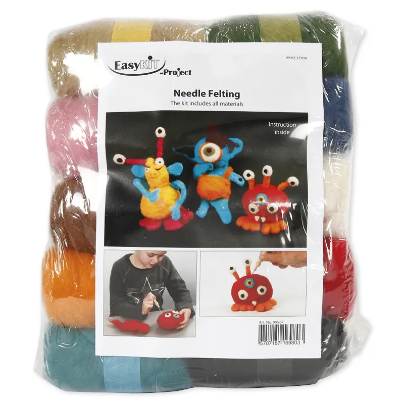 Anfänger-Set Nadelfilzen, 27-tlg.