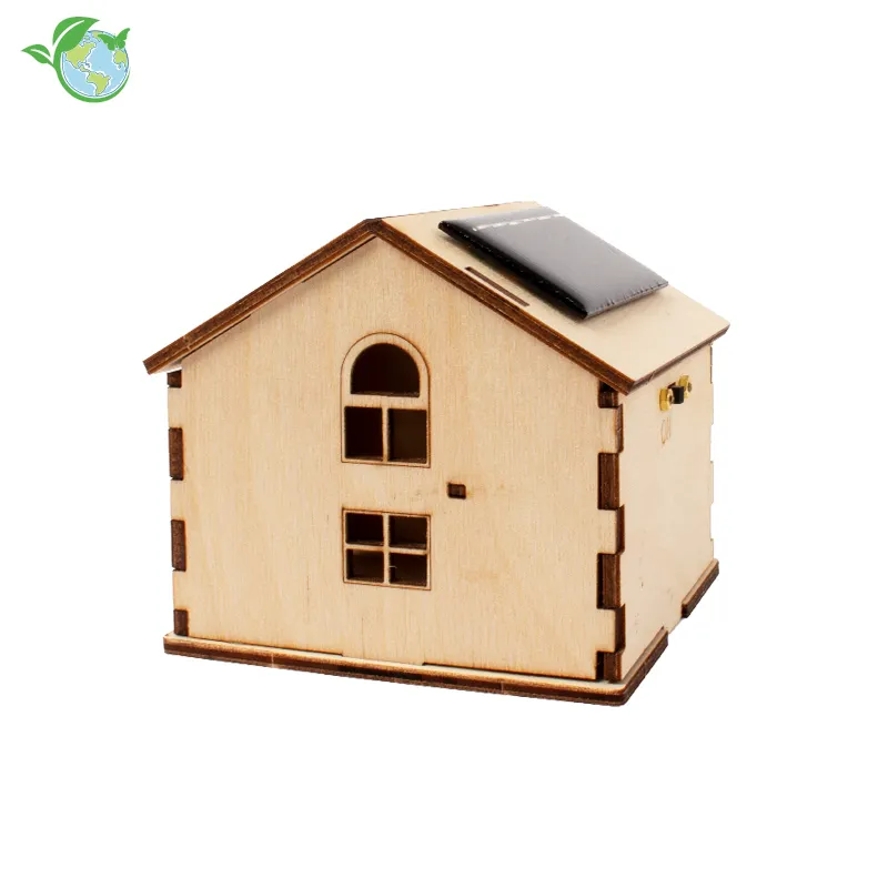 Bastelset "Solarhaus mit Speicher", 13-tlg.