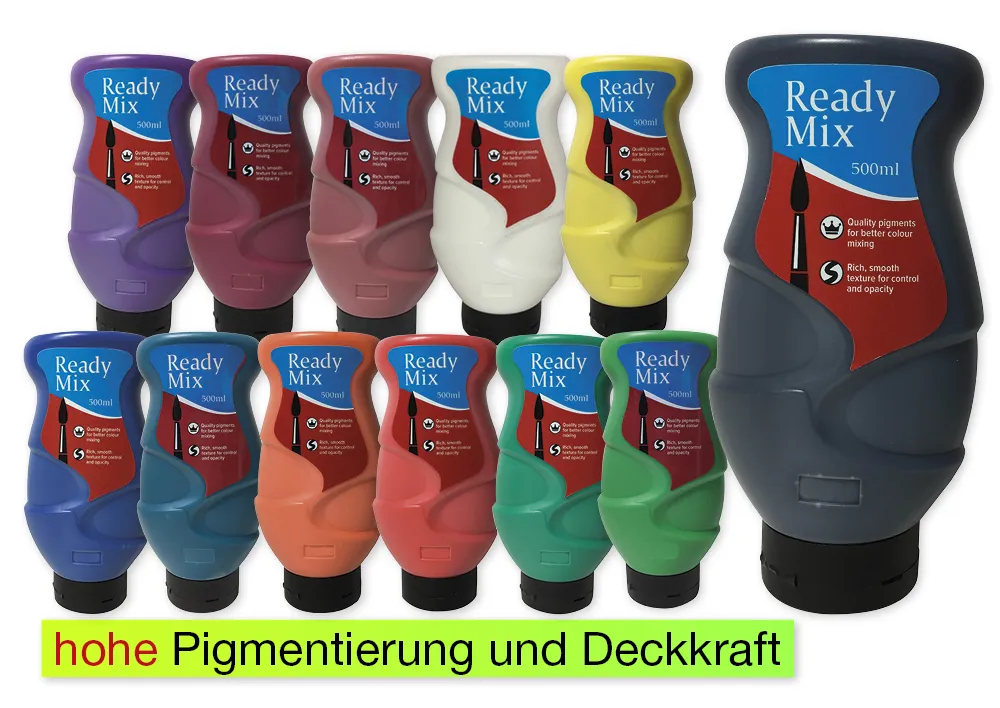 Berol Ready Mix Farbe, 500 ml