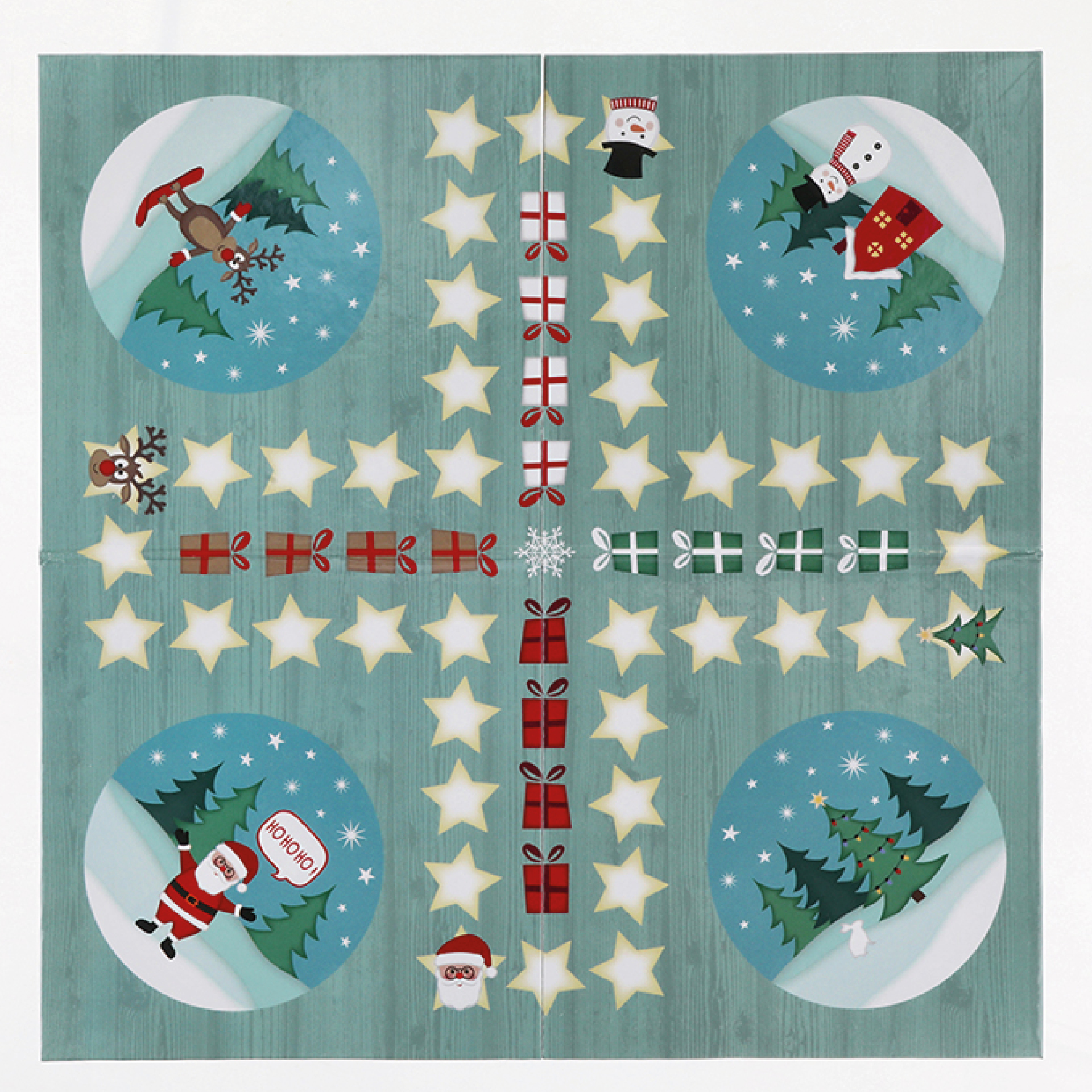 Brettspiel "XMAS", 18-tlg.
