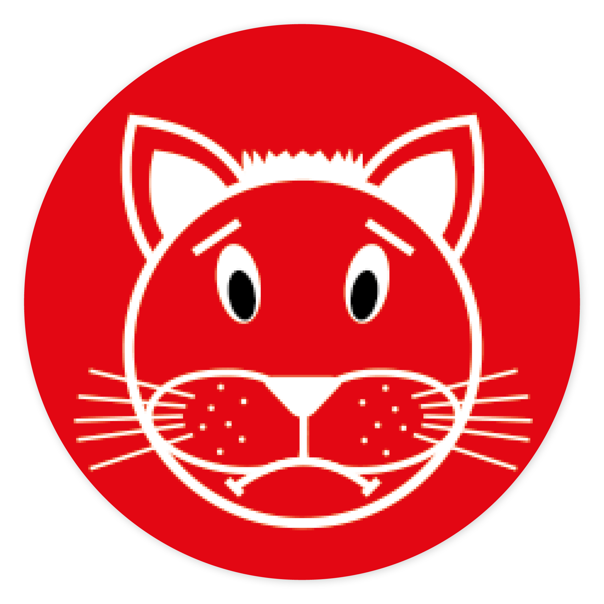 Magnetiska bitar set "Animal faces"