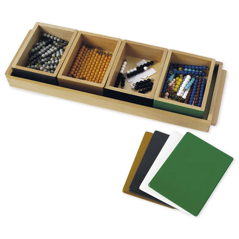 TimeTEX Schlangenspiel zur Subtraktion "Montessori Premium"