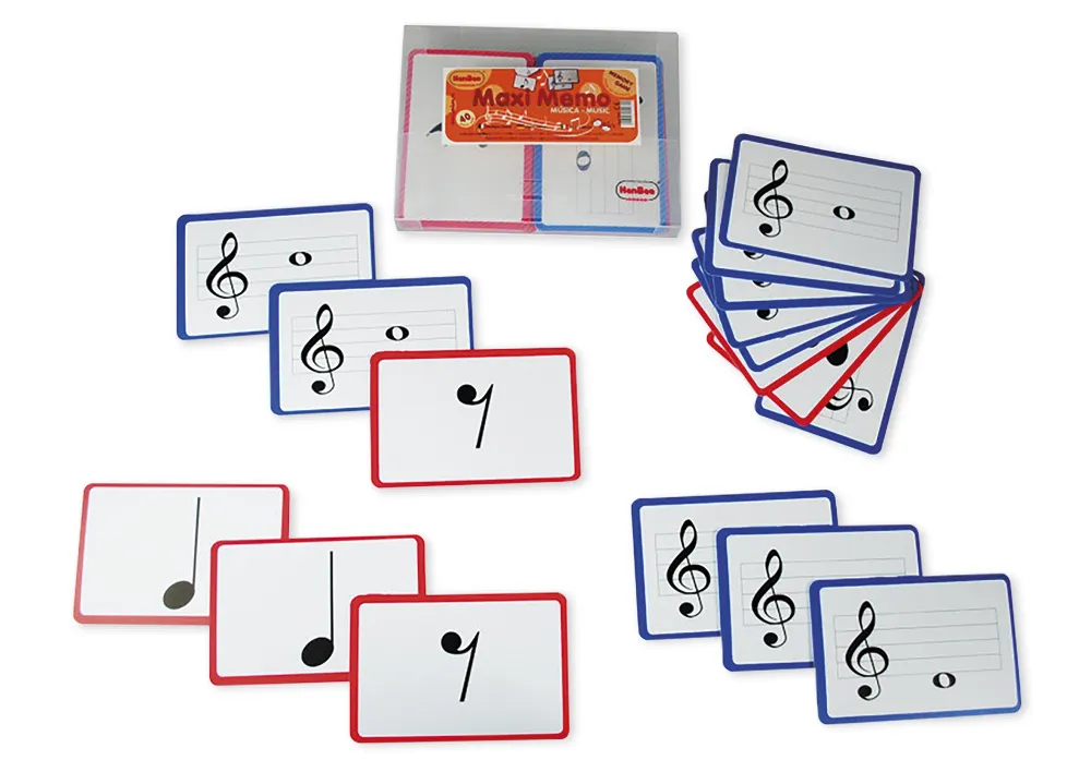 Maxi-Memospiel "Musiknoten", 30-tlg.