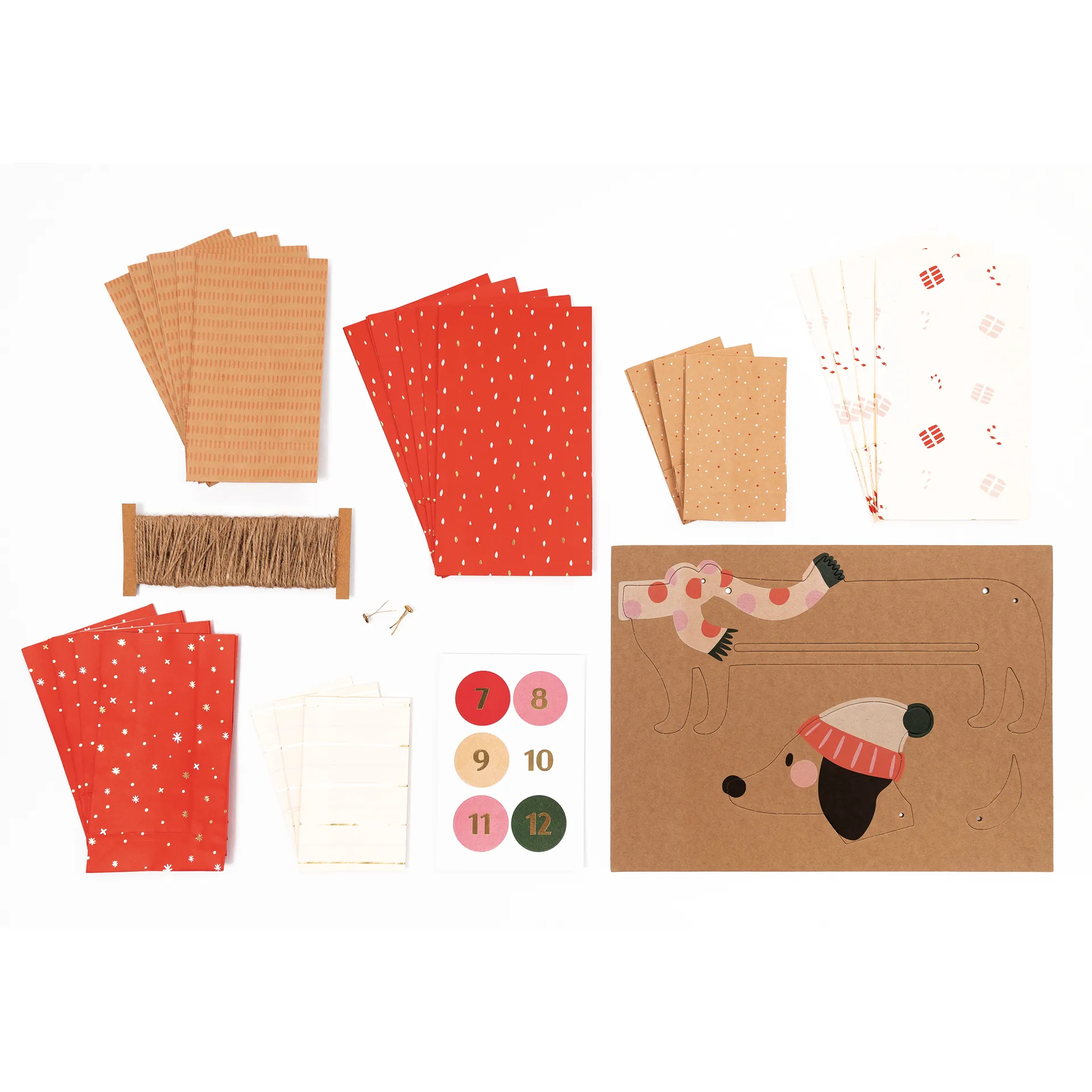 Adventskalender "Sausage Dog", 54-tlg.