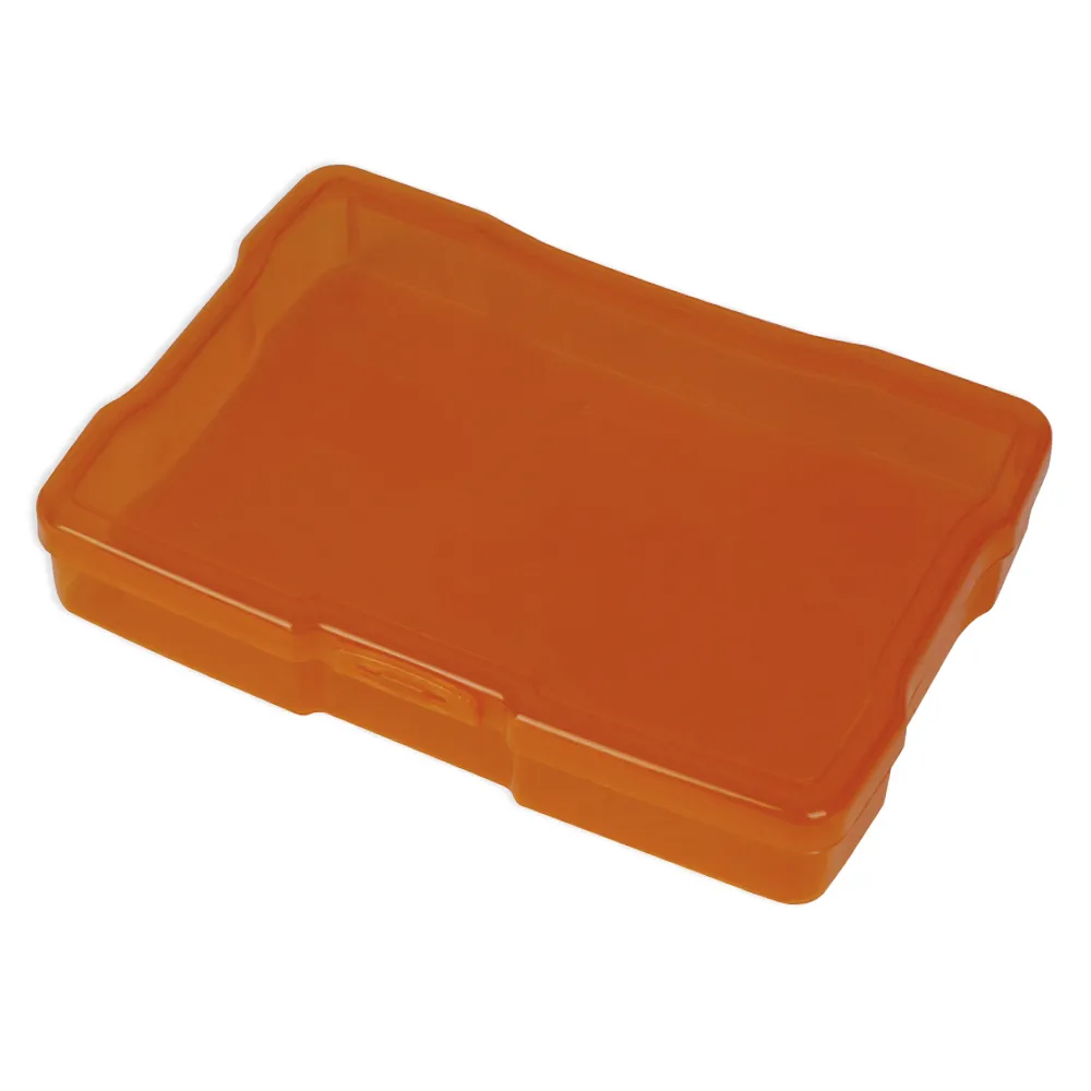 TimeTEX Farb-Box mit Klickverschluss, transparent