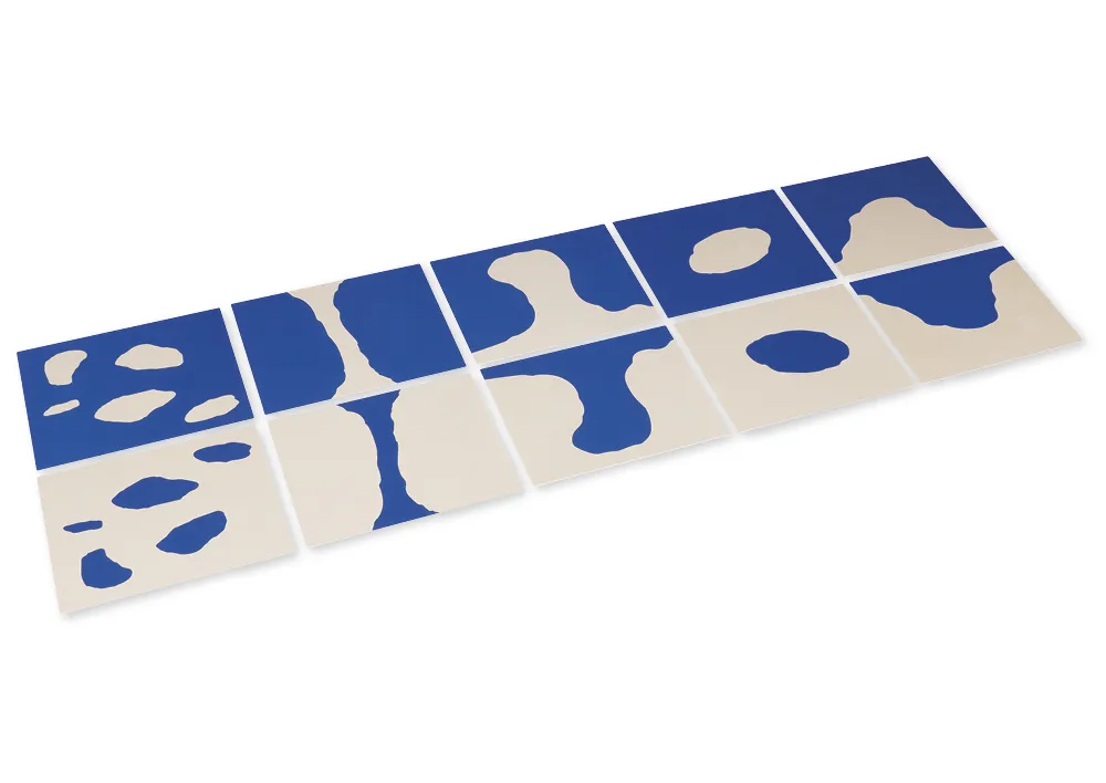 TimeTEX-kort land och vatten "Montessori Premium"